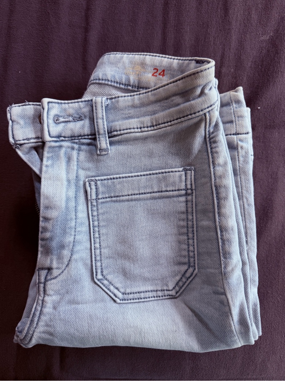 Faherty Light Blue High-Rise Women's Jeans